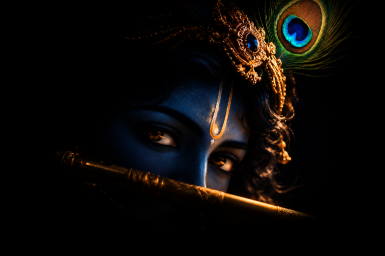 Lord Krishna – Eyes of the Divine Prompt